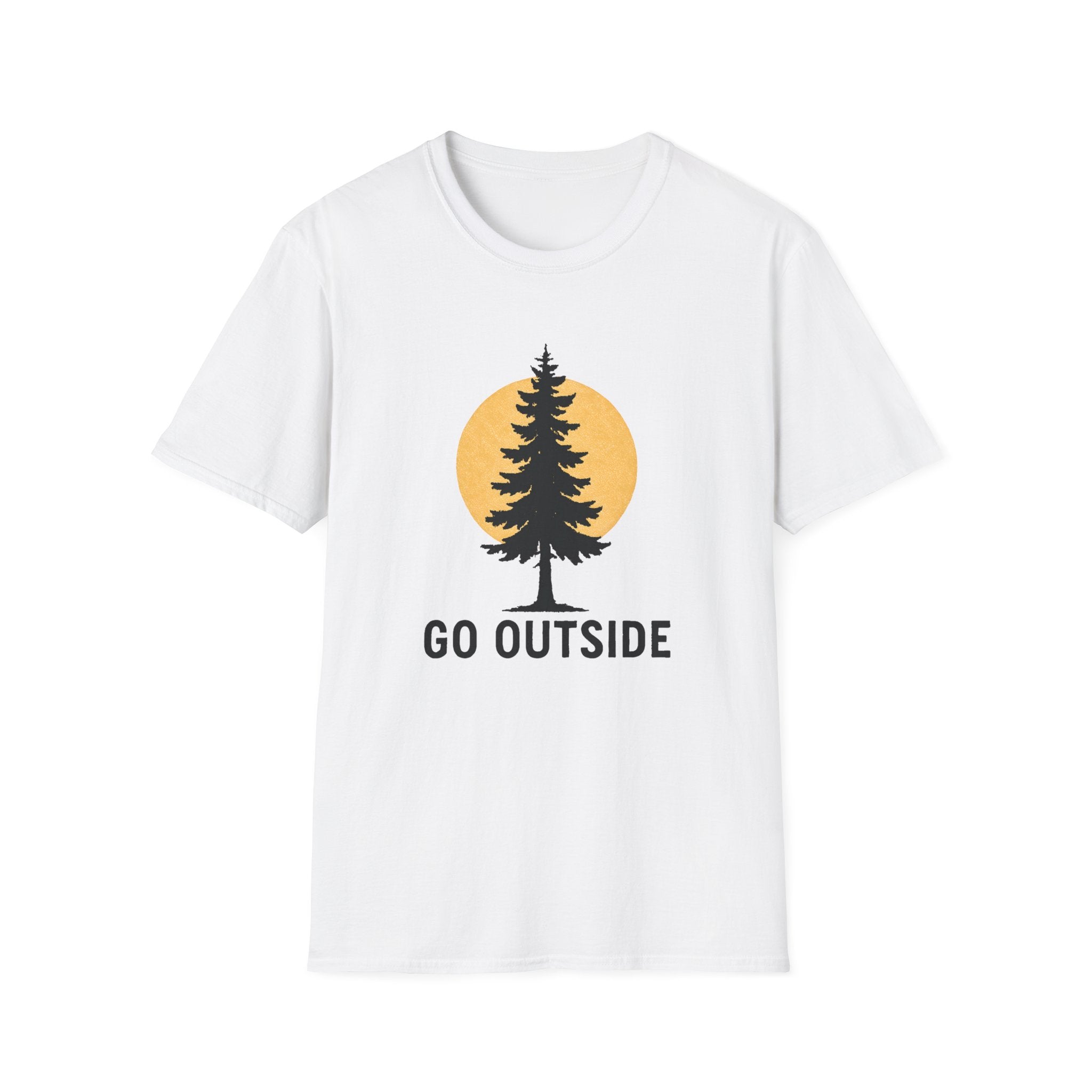 Go Outside Tree T-Shirt — Nature Adventure Graphic Tee