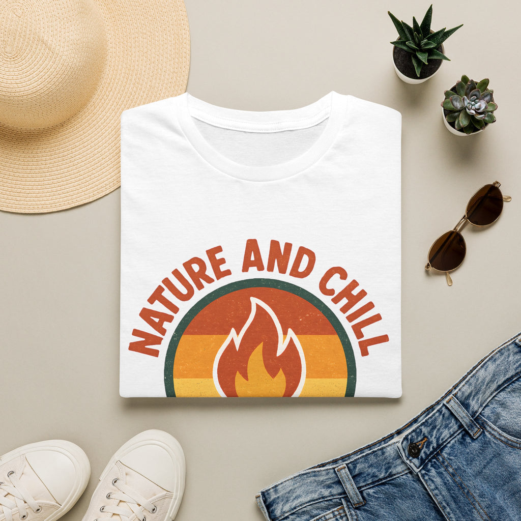Nature and Chill Campfire T-Shirt