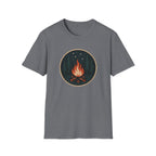 Campfire Night T-Shirt — Cozy Wilderness Bonfire Graphic Tee