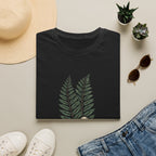Fern & Mushroom Botanical Tee — Nature-Inspired Graphic T-Shirt