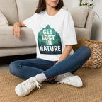 Get Lost in Nature T-Shirt — Outdoor Adventure Graphic Tee