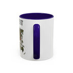 Wanderlust Floral Travel Mug — 11oz/15oz Ceramic Coffee Cup