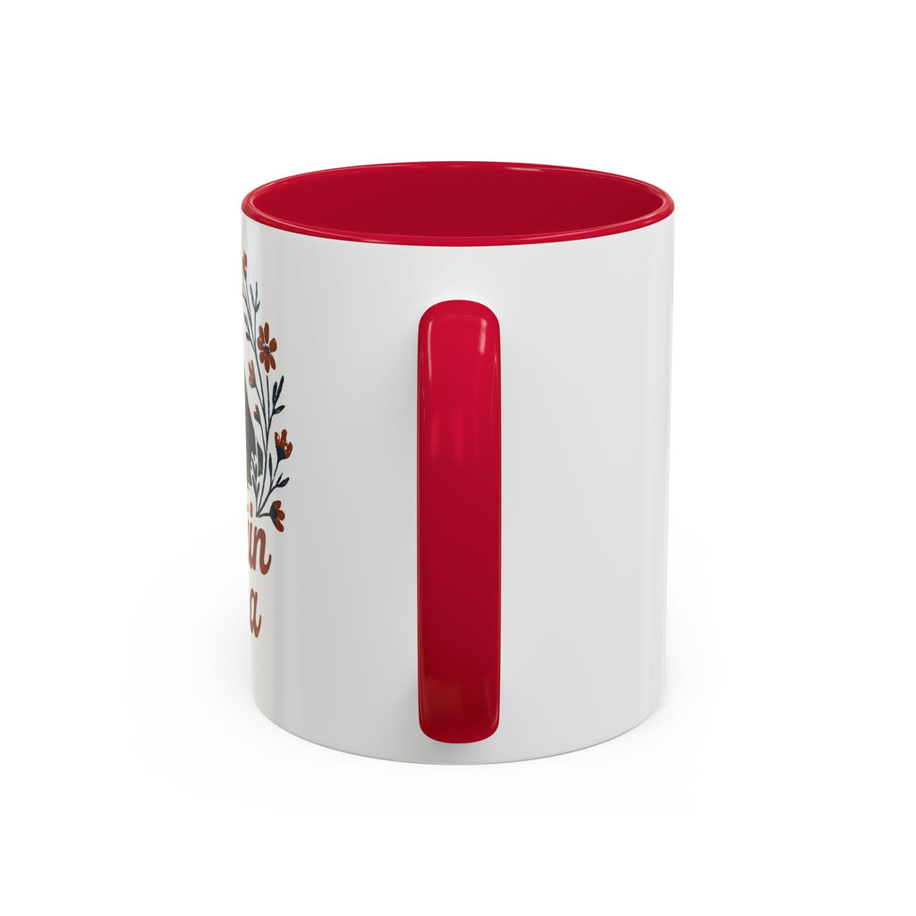 Mountain Mama Coffee Mug — 11oz & 15oz Floral Mountain Ceramic Mug