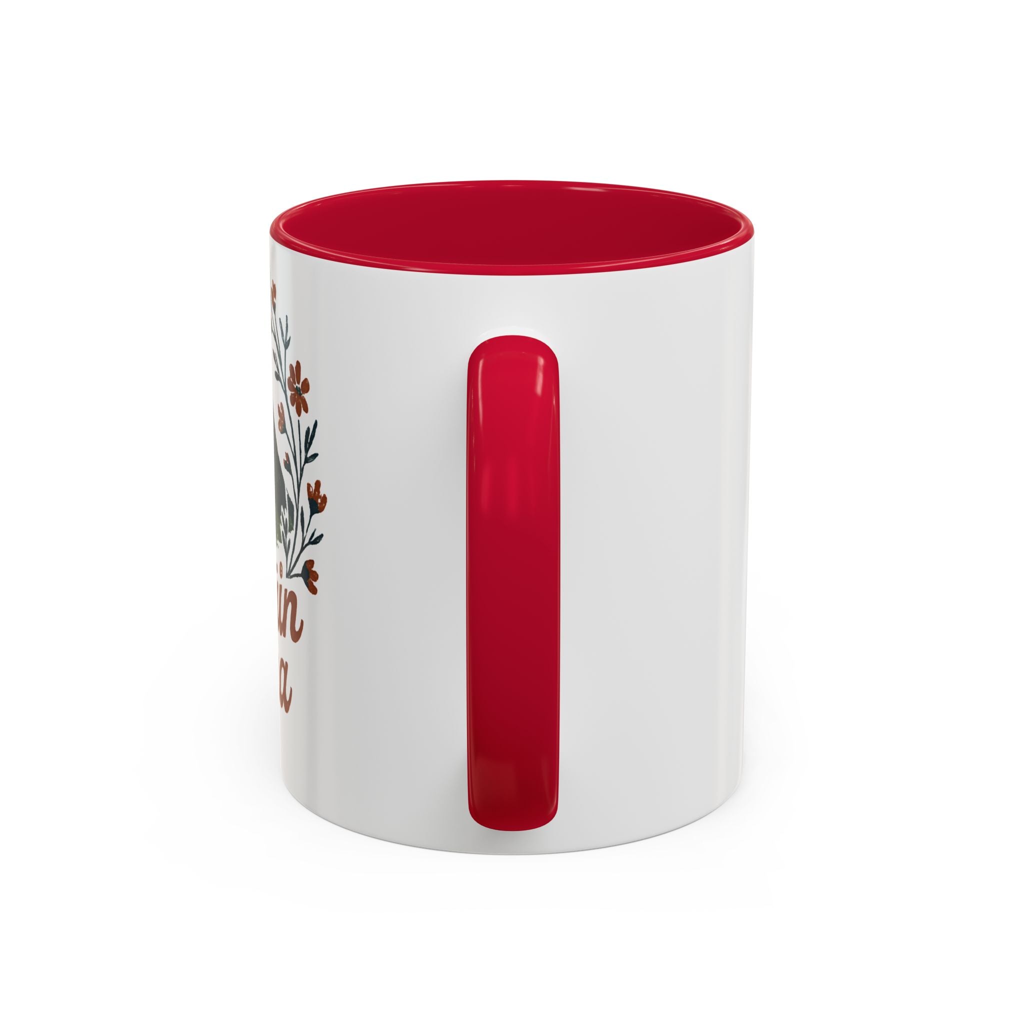 Mountain Mama Coffee Mug — 11oz & 15oz Floral Mountain Ceramic Mug