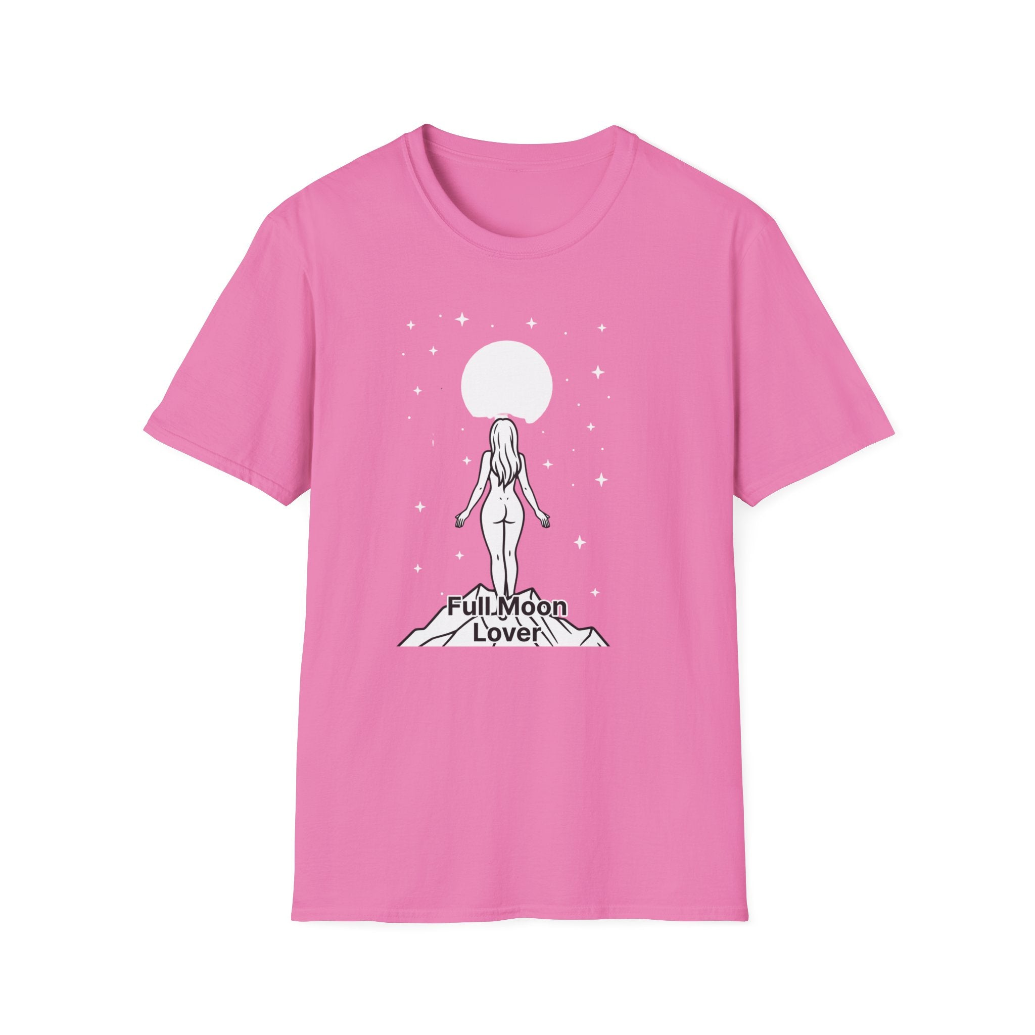 Moon Goddess T-Shirt — Celestial 'Moon Lover' Graphic Tee