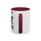 Wanderlust Floral Travel Mug — 11oz/15oz Ceramic Coffee Cup