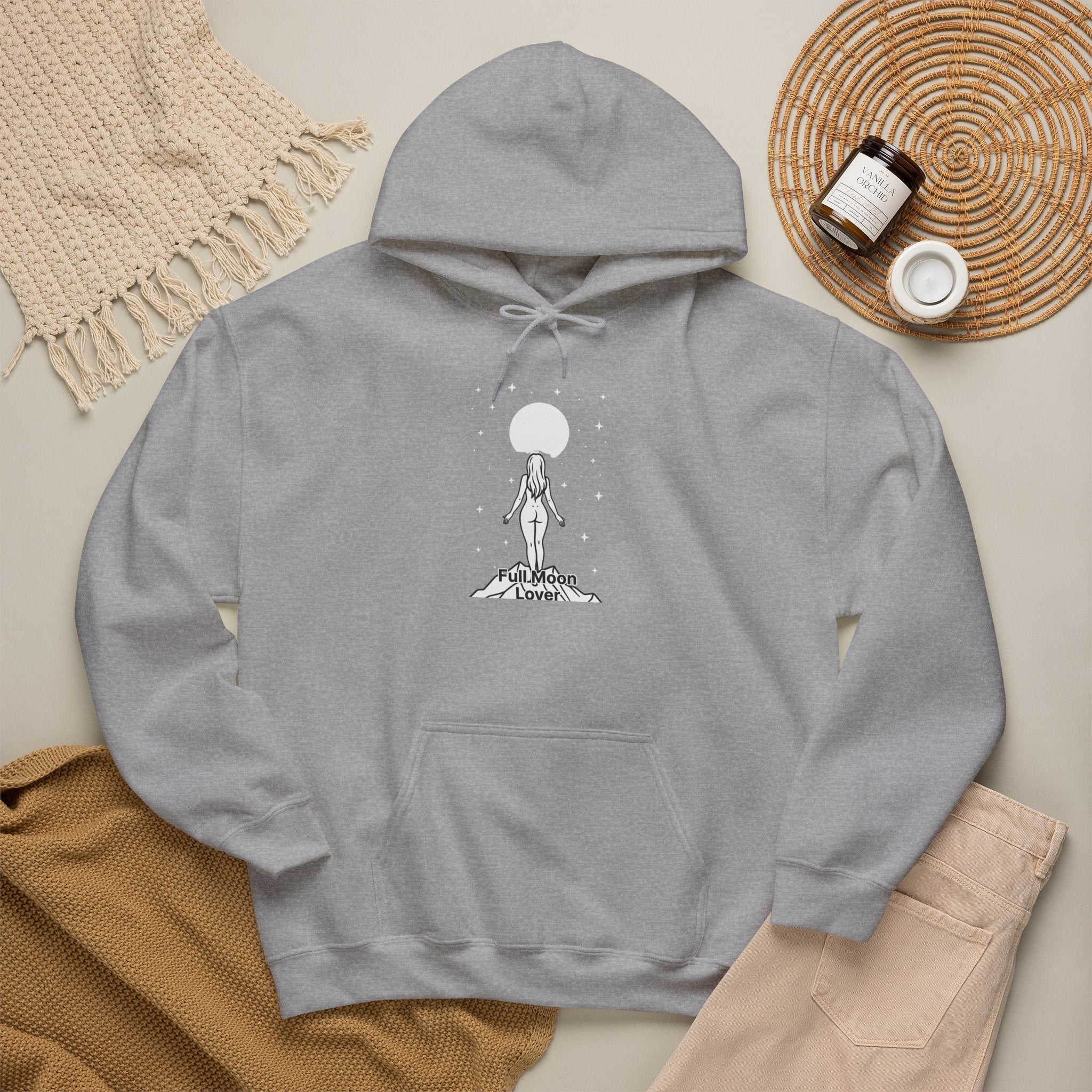 Moon Goddess T-Shirt — Celestial 'Moon Lover' Graphic Tee