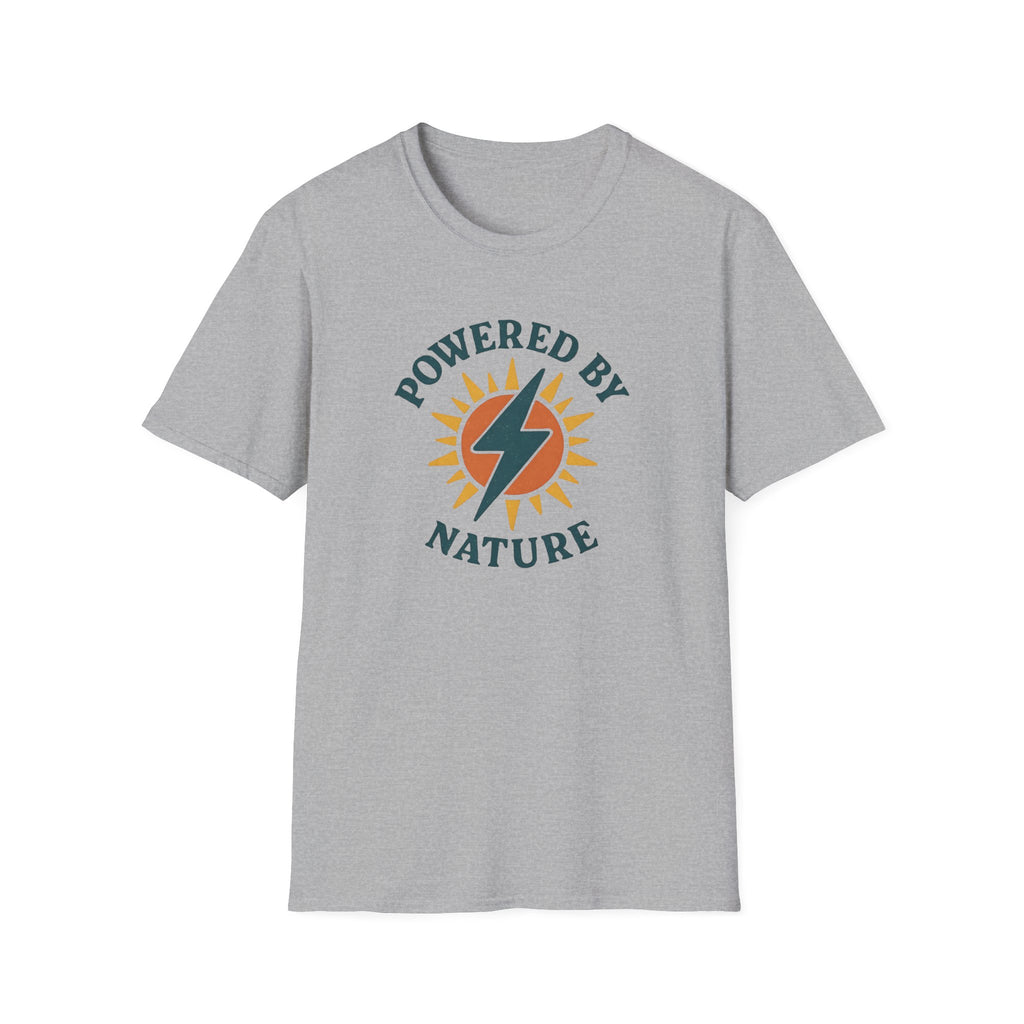 "Powered by Nature" Solar Lightning T-Shirt