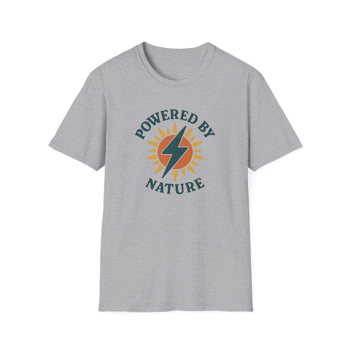"Powered by Nature" Solar Lightning T-Shirt
