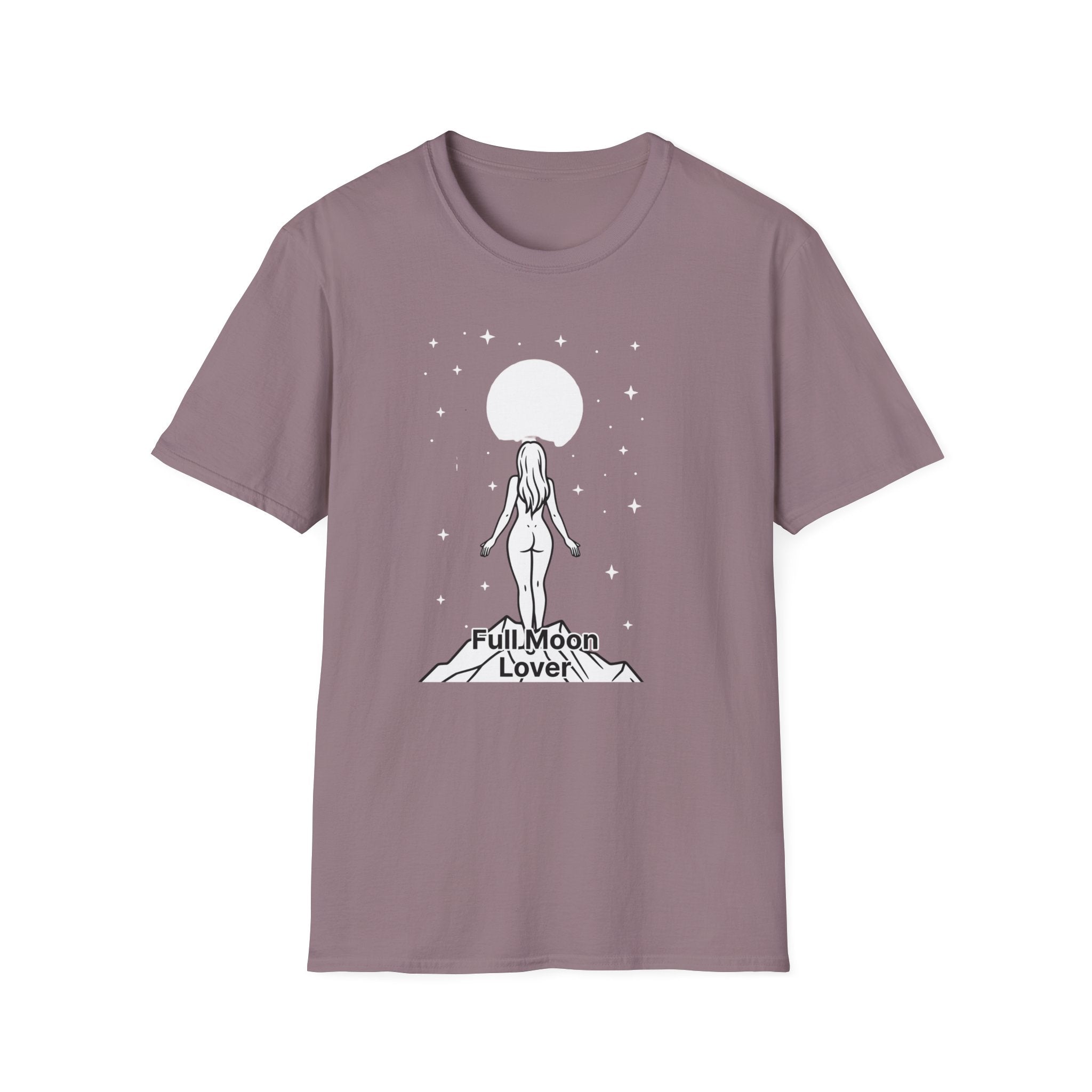 Moon Goddess T-Shirt — Celestial 'Moon Lover' Graphic Tee
