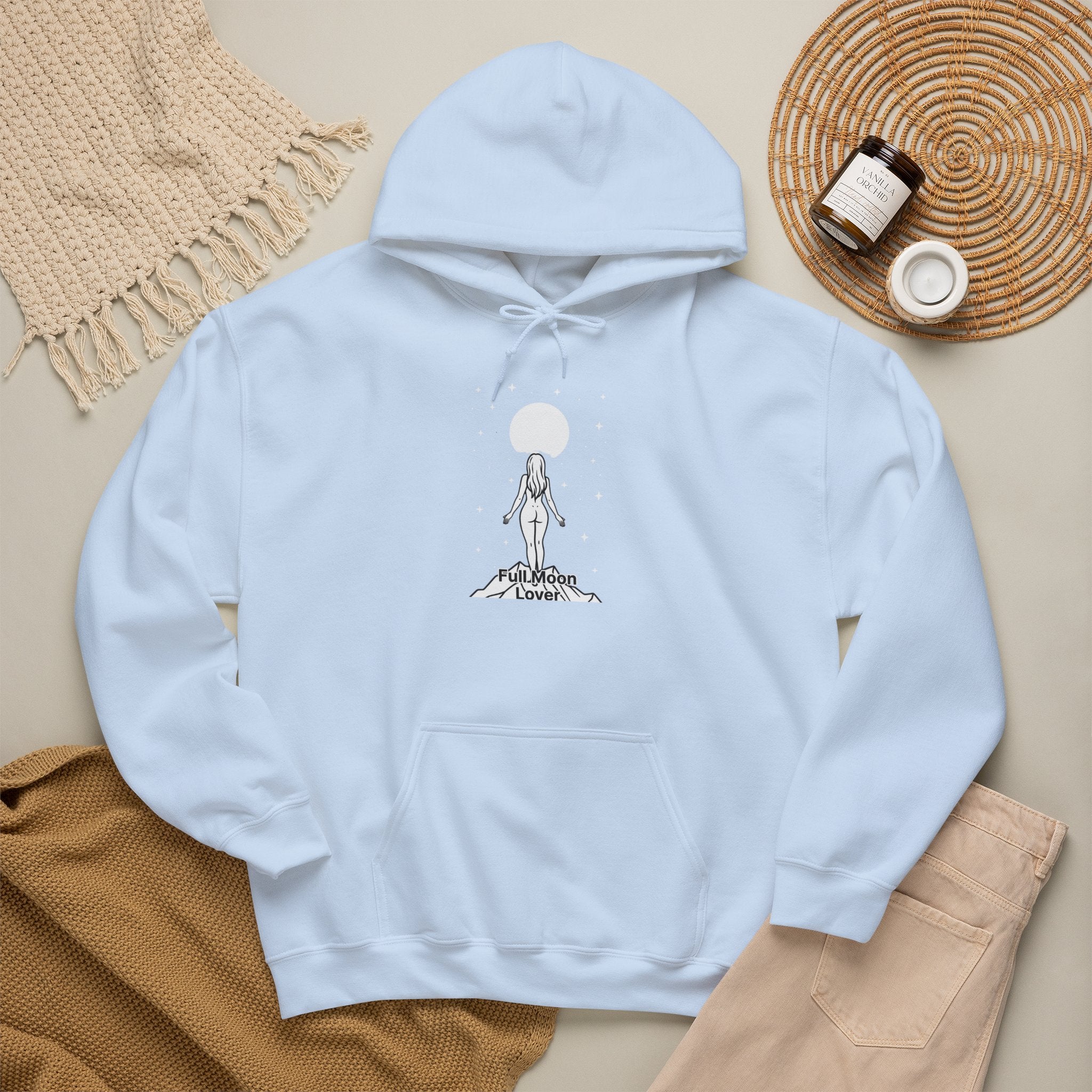 Moon Goddess T-Shirt — Celestial 'Moon Lover' Graphic Tee