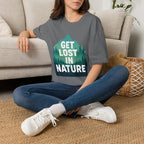 Get Lost in Nature T-Shirt — Outdoor Adventure Graphic Tee