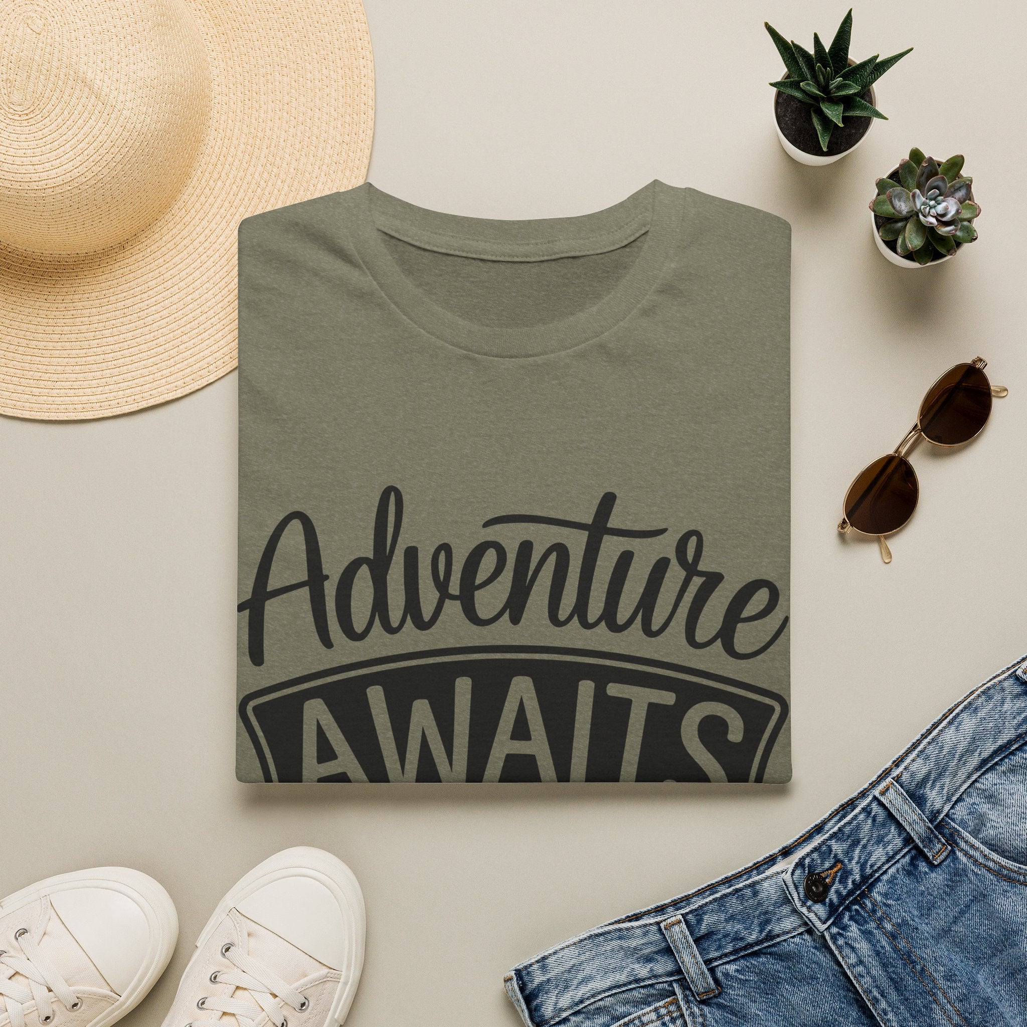 Adventure Awaits T-Shirt — Outdoor Travel Tee