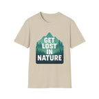Get Lost in Nature T-Shirt — Outdoor Adventure Graphic Tee