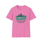 Adventure Awaits Canoe T-Shirt