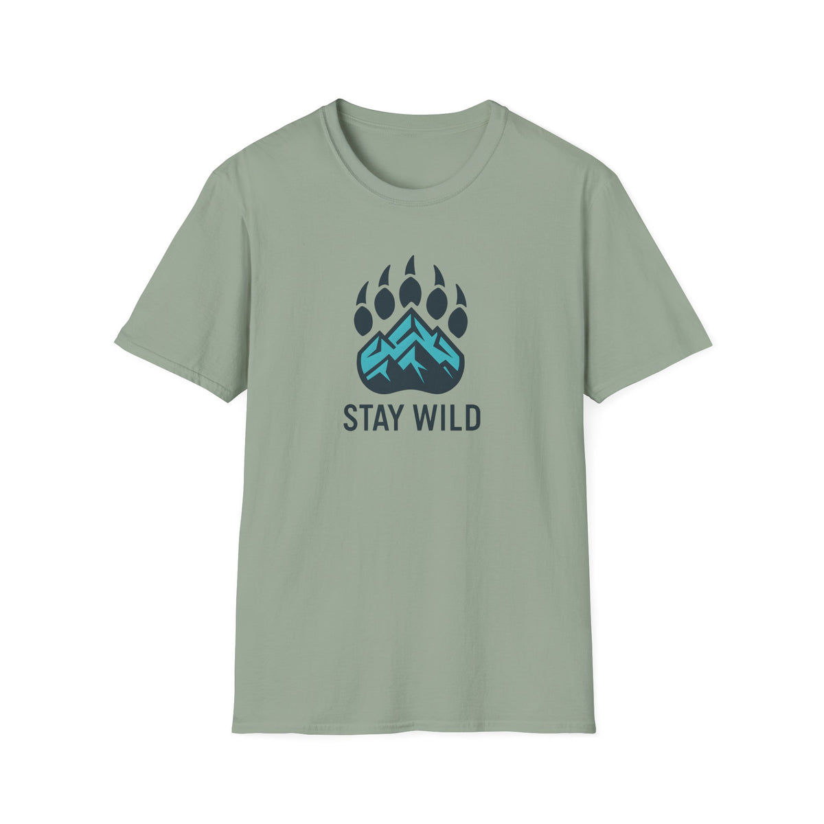 Stay Wild Mountain Bear T-Shirt