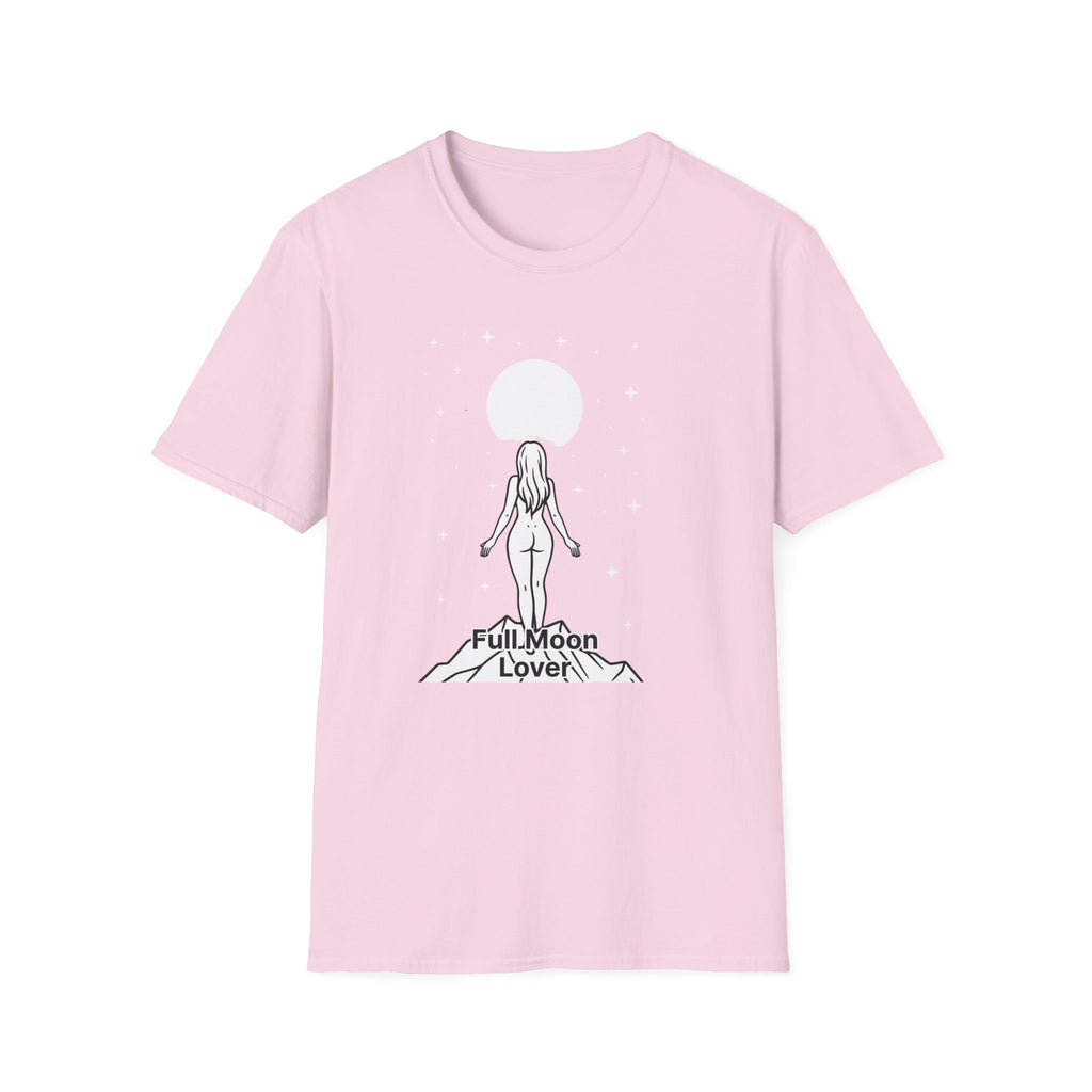 Moon Goddess T-Shirt — Celestial 'Moon Lover' Graphic Tee