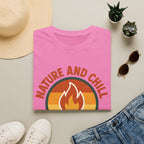 Nature and Chill Campfire T-Shirt