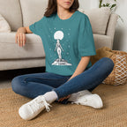 Moon Goddess T-Shirt — Celestial 'Moon Lover' Graphic Tee