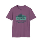 Adventure Awaits Canoe T-Shirt