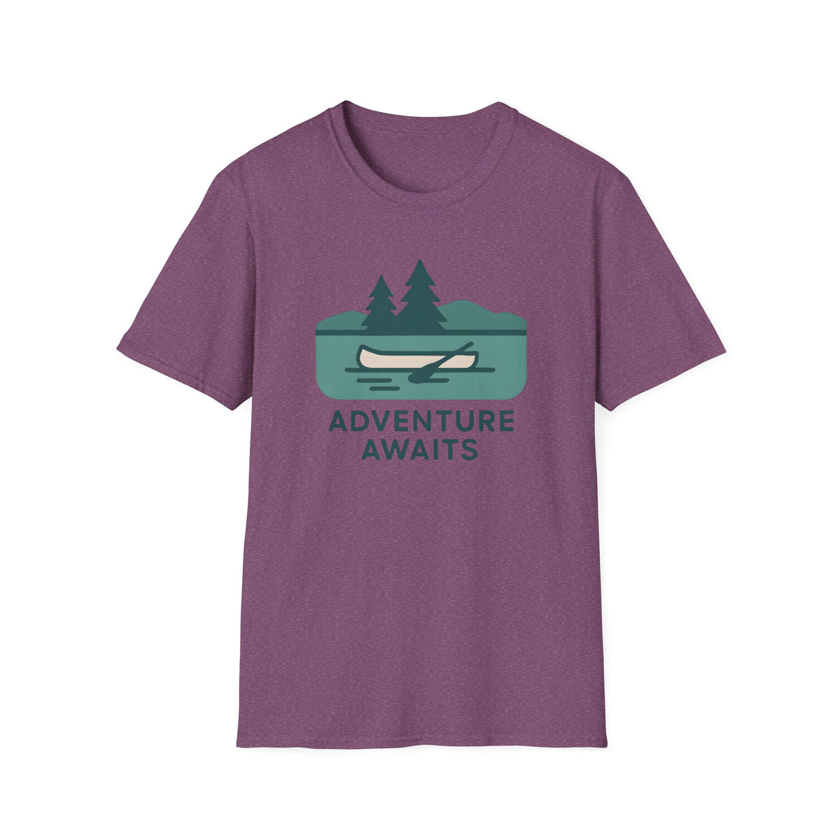 Adventure Awaits Canoe T-Shirt