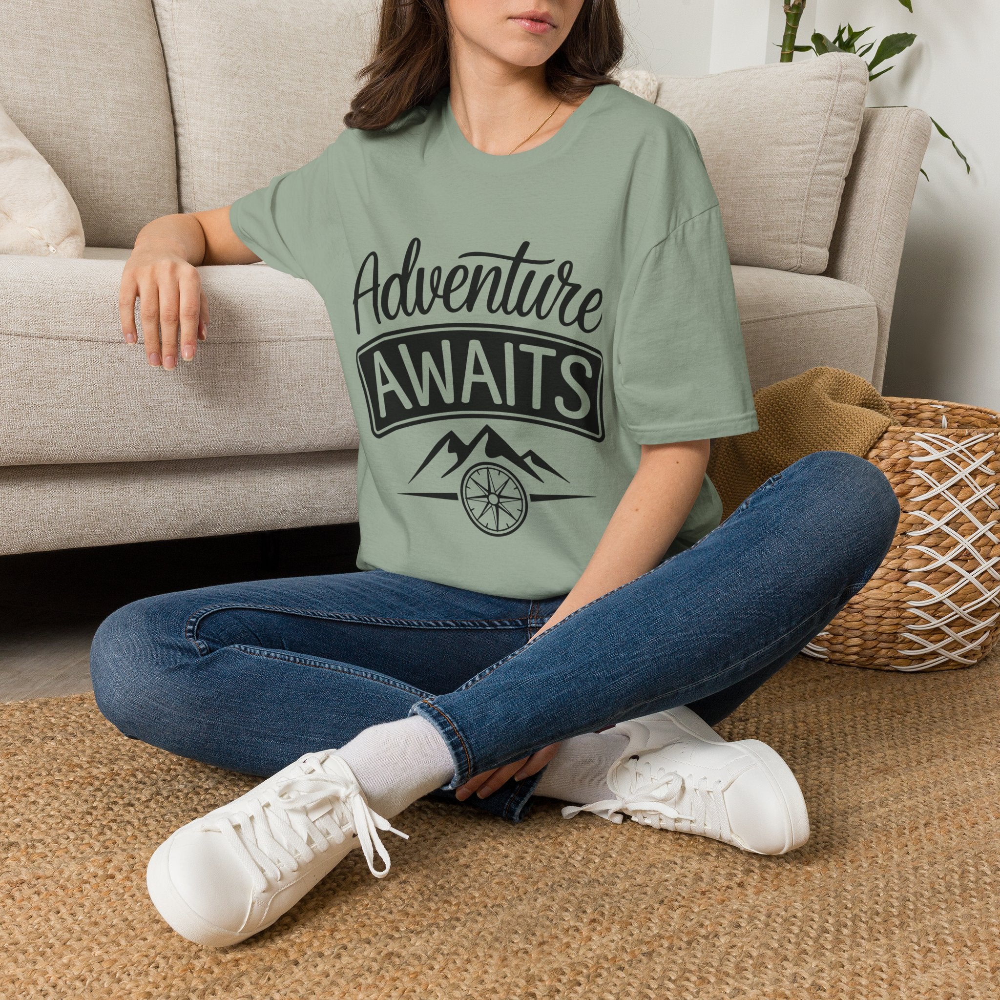 Adventure Awaits T-Shirt — Outdoor Travel Tee