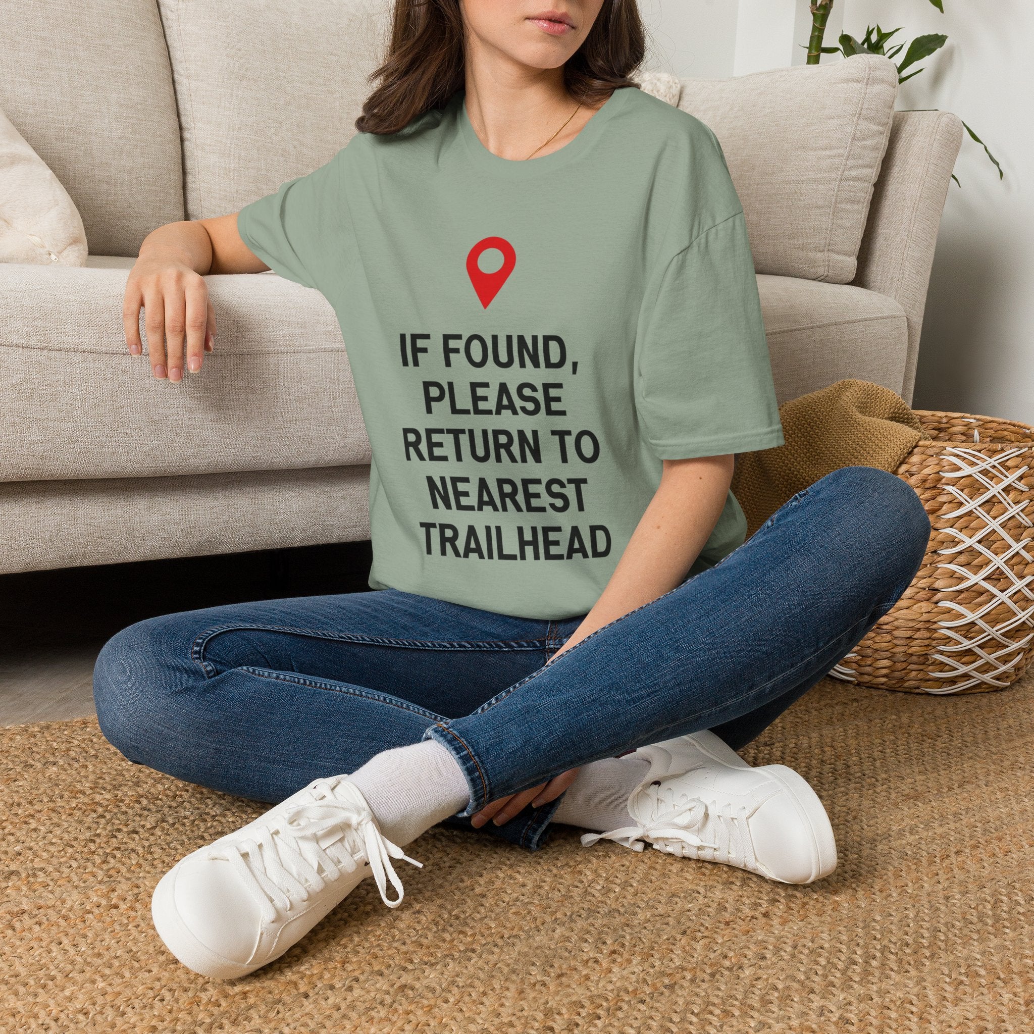 If Found Please Return To Nearest Trailhead T-Shirt