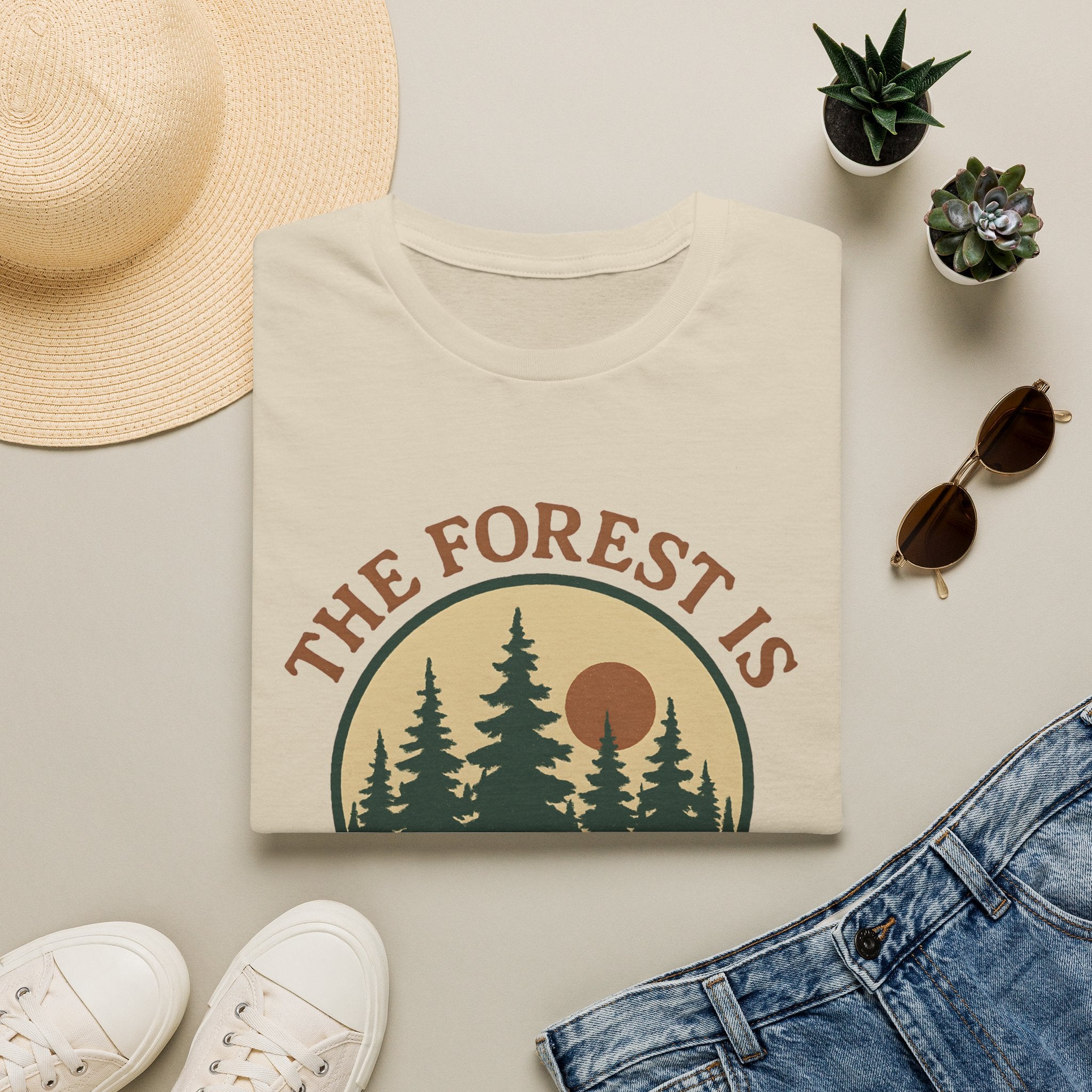 The Forest Is My Sanctuary T-Shirt
