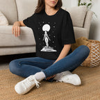 Moon Goddess T-Shirt — Celestial 'Moon Lover' Graphic Tee