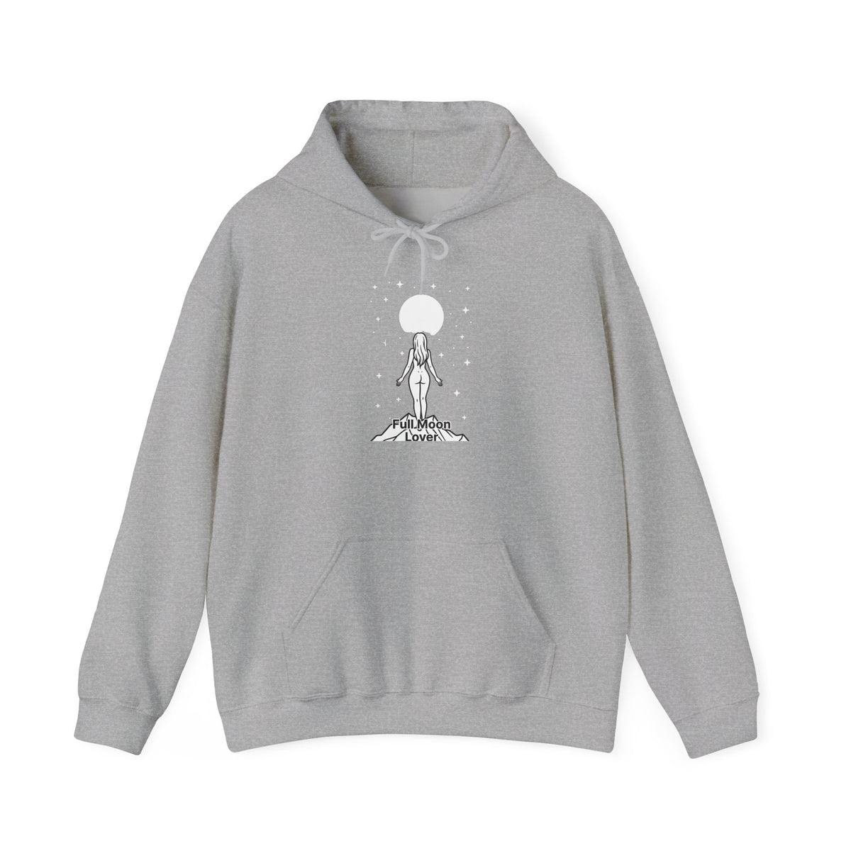 Moon Goddess Hoodie — Celestial 'Moon Lover' Graphic Hoodie