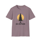 Go Outside Tree T-Shirt — Nature Adventure Graphic Tee