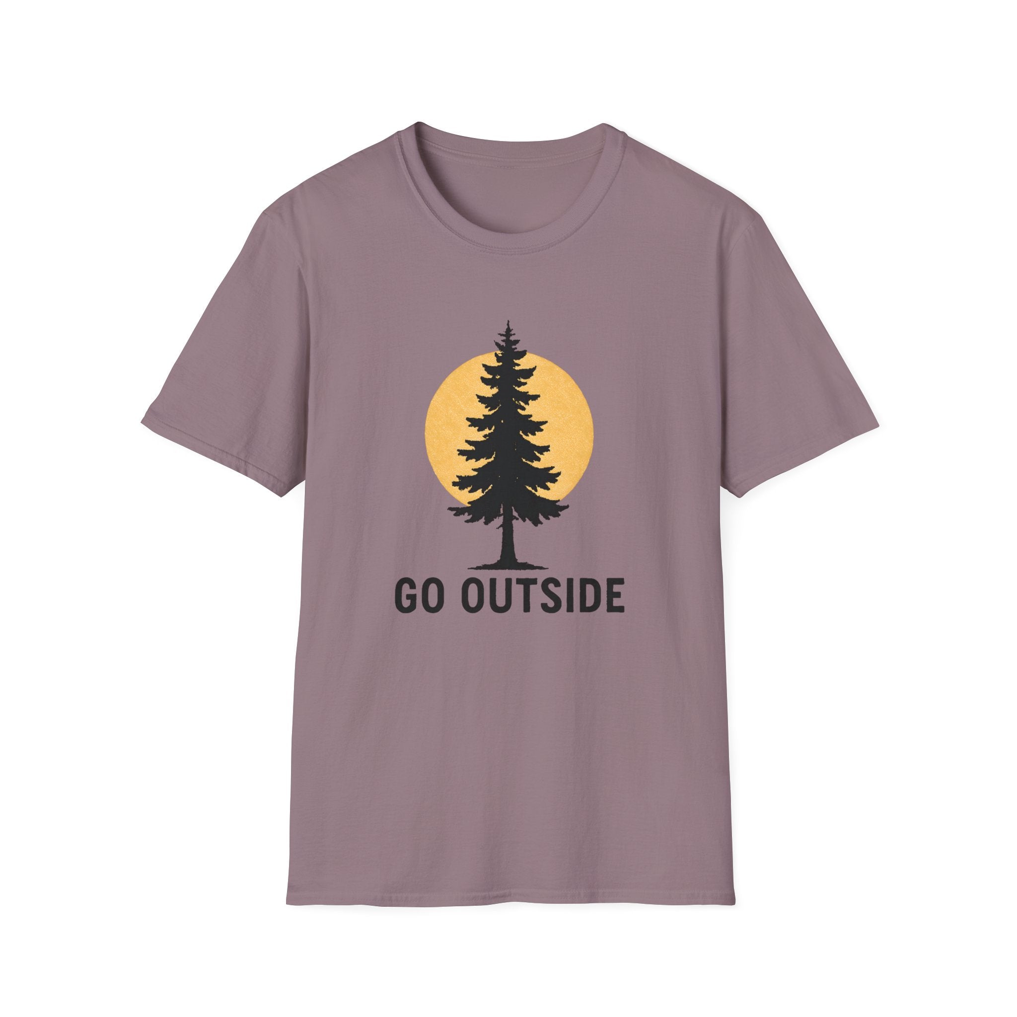 Go Outside Tree T-Shirt — Nature Adventure Graphic Tee