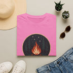 Campfire Night T-Shirt — Cozy Wilderness Bonfire Graphic Tee