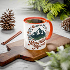 Mountain Mama Coffee Mug — 11oz & 15oz Floral Mountain Ceramic Mug