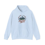 Mountain Mama Hoodie — Floral Mountain Graphic Pullover for Outdoor Moms