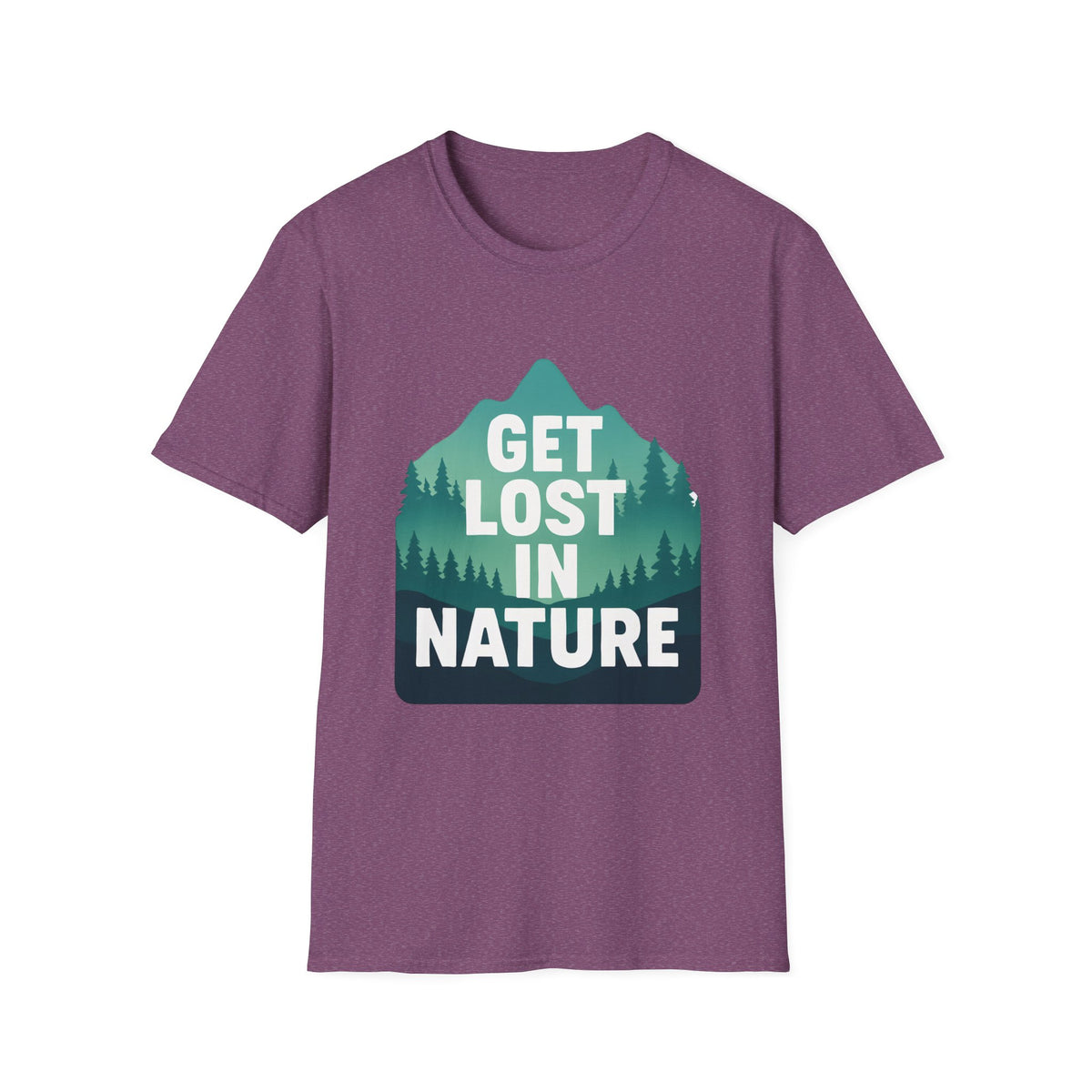 Get Lost in Nature T-Shirt — Outdoor Adventure Graphic Tee