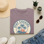 Stay Coastal T-Shirt — Vintage Palm Beach Sunset Tee