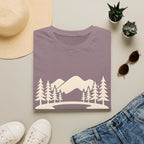 Mountain Pines T-Shirt — Minimal Scenic Forest Graphic