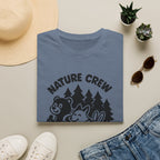 Nature Crew T‑Shirt — Cute Forest Animals Camping Tee