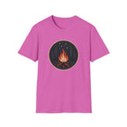Campfire Night T-Shirt — Cozy Wilderness Bonfire Graphic Tee