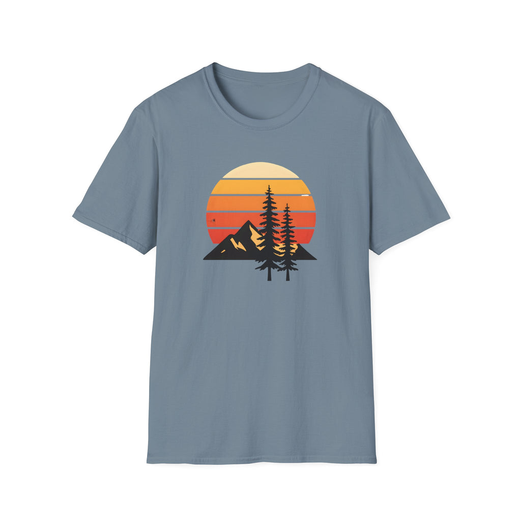 Sunset Over Mountains T-Shirt
