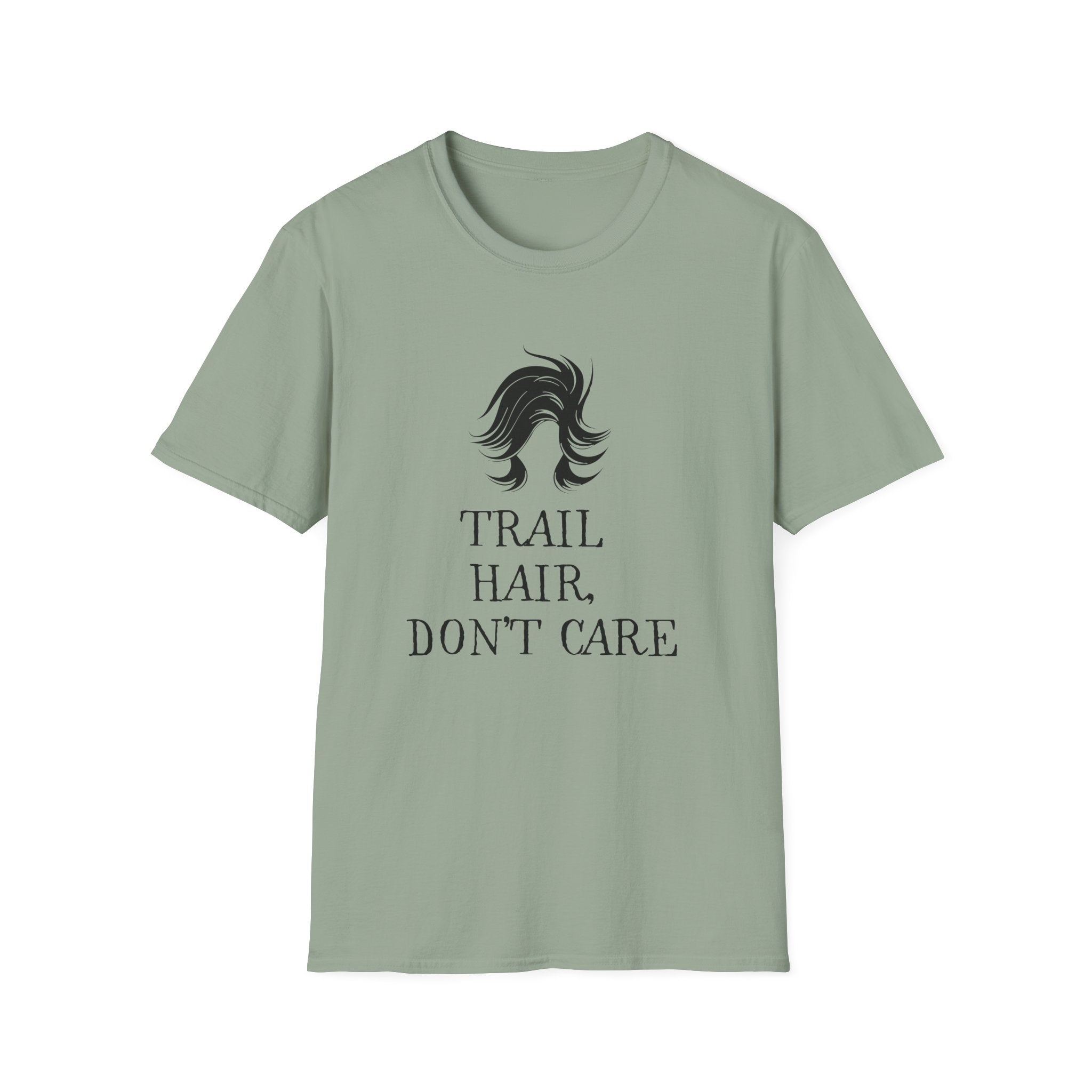 Trail Hair Don't Care T-Shirt — Casual Outdoor Hiking Tee
