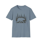 Bear Forest T-Shirt — Woodland Bear Graphic Tee