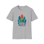 Minimalist Colorful Leaf Forest Graphic T-Shirt