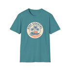 Stay Coastal T-Shirt — Vintage Palm Beach Sunset Tee