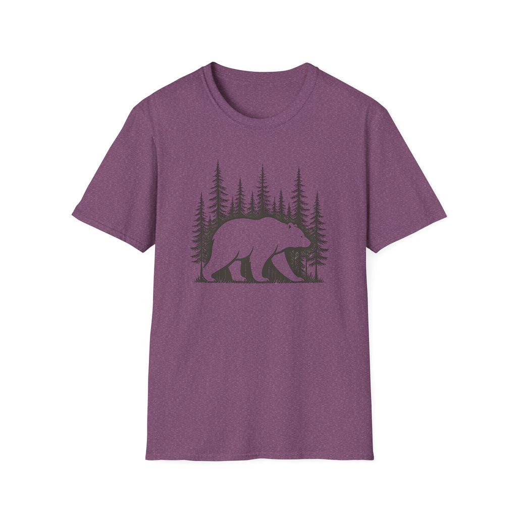 Bear Forest T-Shirt — Woodland Bear Graphic Tee