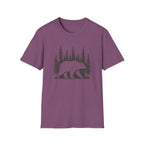 Bear Forest T-Shirt — Woodland Bear Graphic Tee