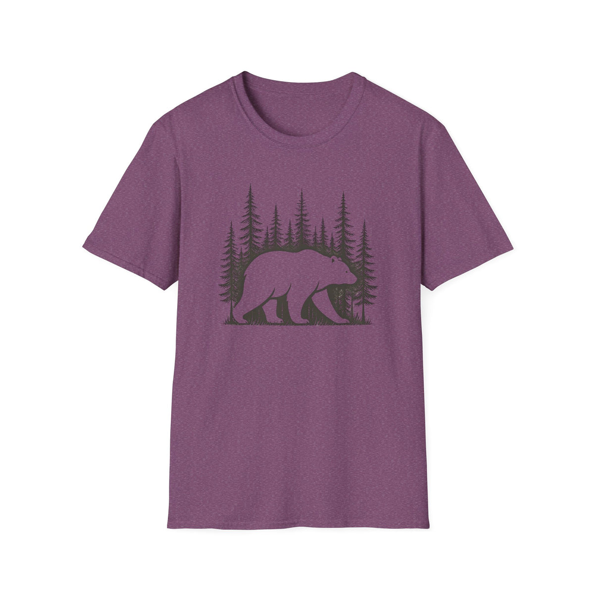 Bear Forest T-Shirt — Woodland Bear Graphic Tee