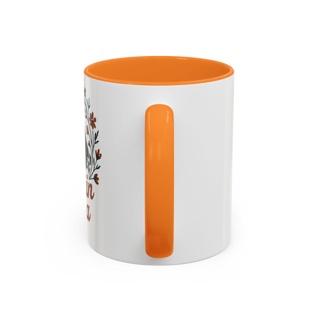Mountain Mama Coffee Mug — 11oz & 15oz Floral Mountain Ceramic Mug