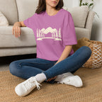 Mountain Pines T-Shirt — Minimal Scenic Forest Graphic